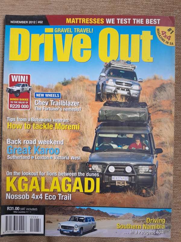 DRIVE OUT - November 2012.