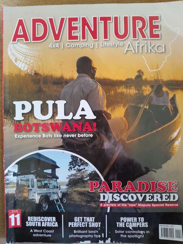 CAR MAGAZINE - May 2023, October 2023,December 2023, May 2024 and Adventure Africa issue 11.