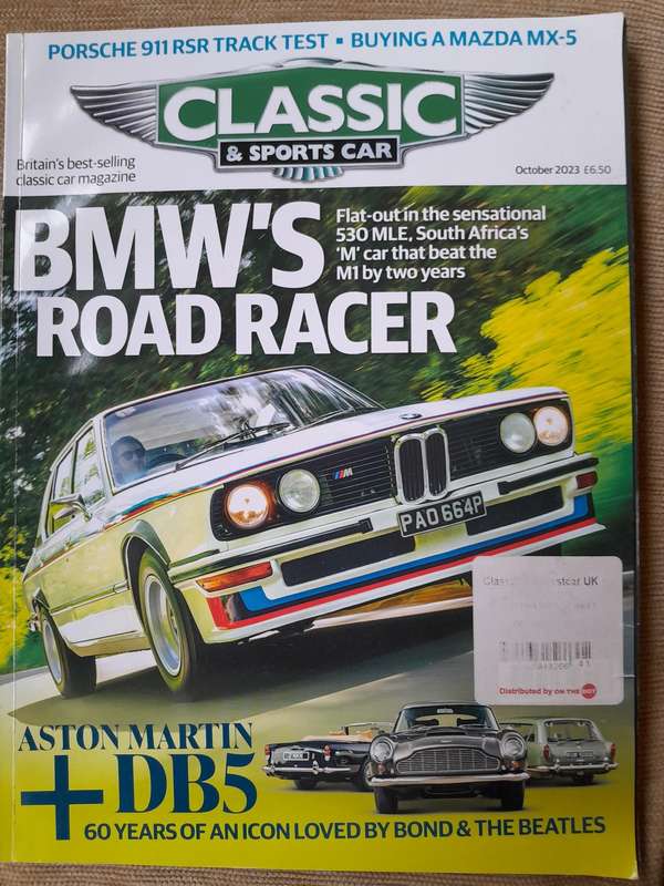 Classic & Sports Car - October 2023, Auto Express - 20-26 Sept 2023 and Special Edition