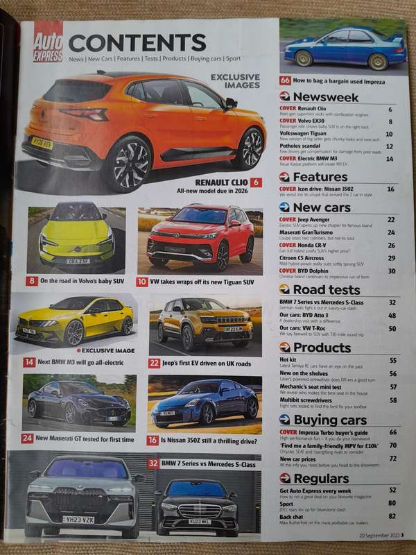 Classic & Sports Car - October 2023, Auto Express - 20-26 Sept 2023 and Special Edition