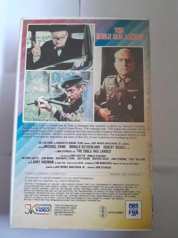 The Eagle has landed. VHS