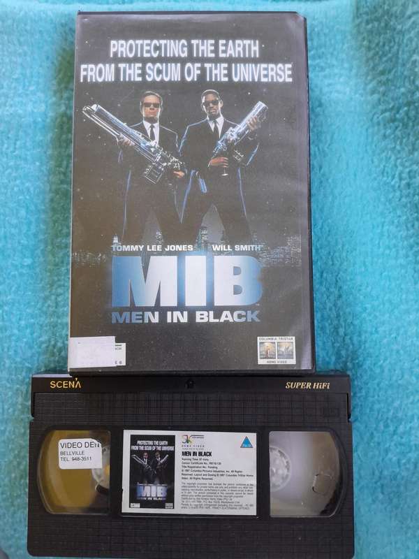 MIB Men in Black - 1997 - VHS