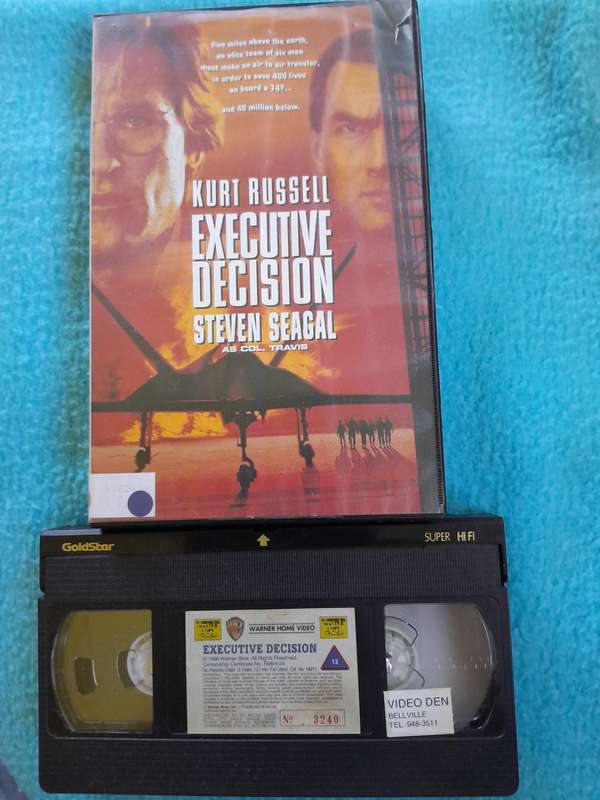Executive Decision - 1996 - VHS