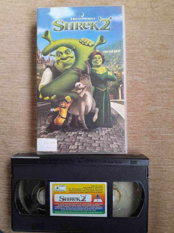 SHREK 2 - 2004 - VHS