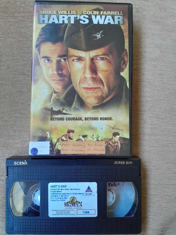 Hart's War - VHS - 2001