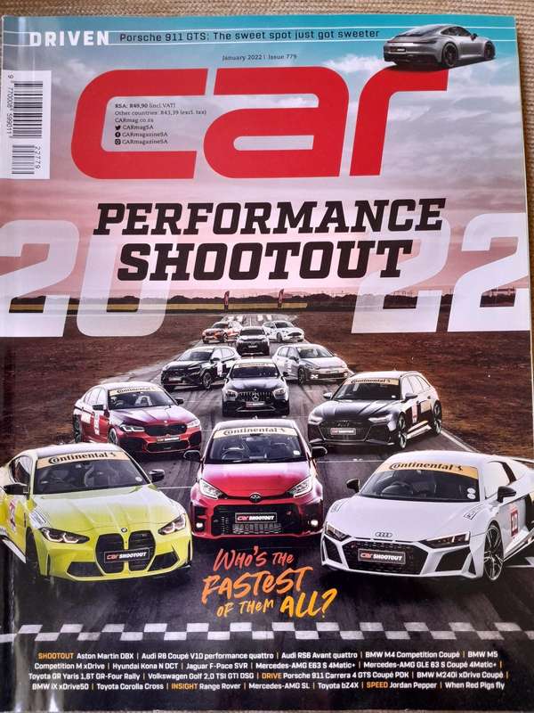 CAR MAGAZINE - January 2022 and February 2022.