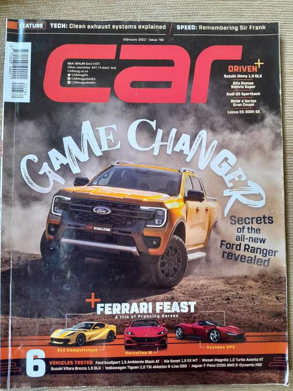 CAR MAGAZINE - January 2022 and February 2022.
