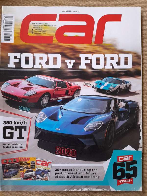 CAR MAGAZINE - March 2022 and May 2022.