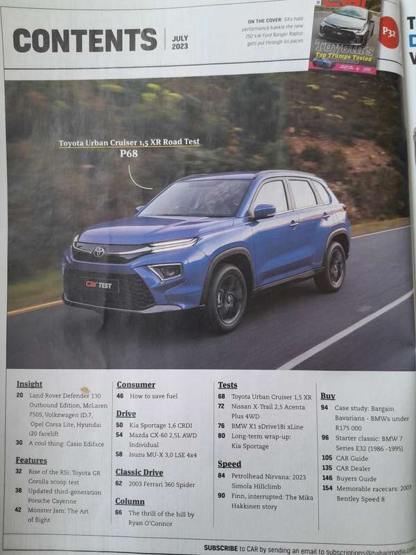 CAR MAGAZINE - June 2023 and July 2023.