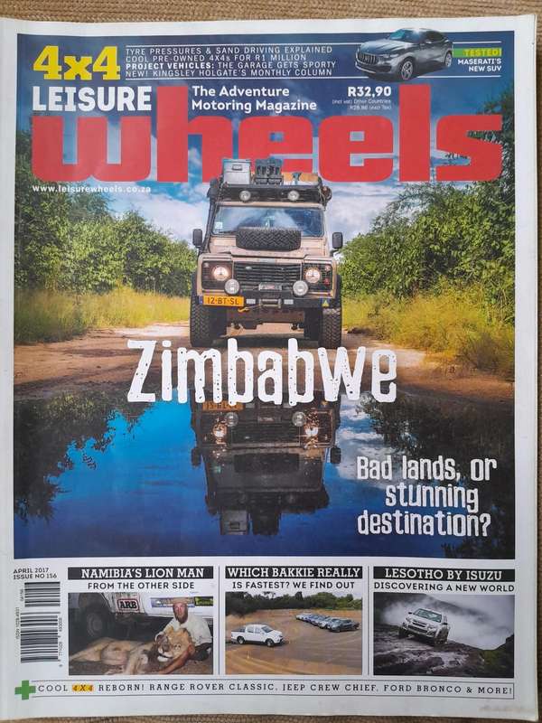 4 X 4 Leisure Wheels - April 2017 and Caravan & outdoor life - July 2019.