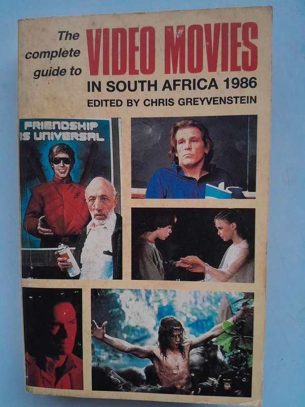 THE COMPLETE GUIDE TO VIDEO MOVIES IN SOUTH AFRICA 1986