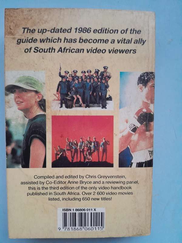 THE COMPLETE GUIDE TO VIDEO MOVIES IN SOUTH AFRICA 1986