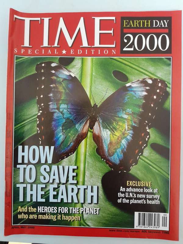 Time Magazine - January 1, 2000, April/May 2000, August 7, 2000 and December 18, 2000. (4 Magazines)