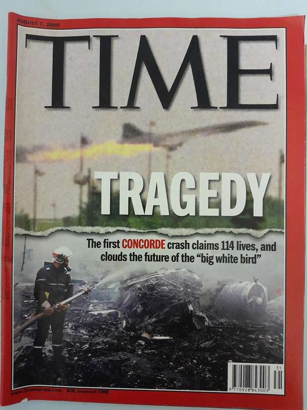Time Magazine - January 1, 2000, April/May 2000, August 7, 2000 and December 18, 2000. (4 Magazines)