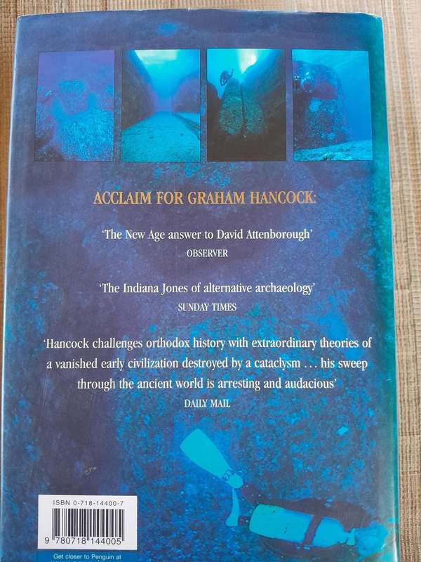 Underworld - Flooded Kingdoms of the Ice Age. - Graham Hancock. - 2002.