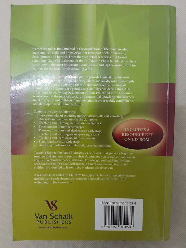 Teaching Foundation Phase Mathematics - A Guide for South African Students and Teachers