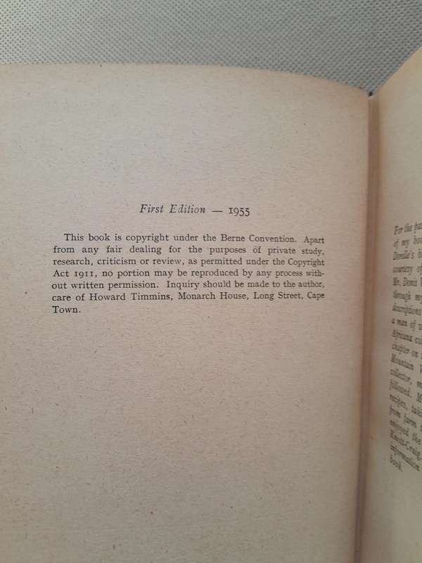 KAROO - LAWRENCE G GREEN - First Edition - 1955.