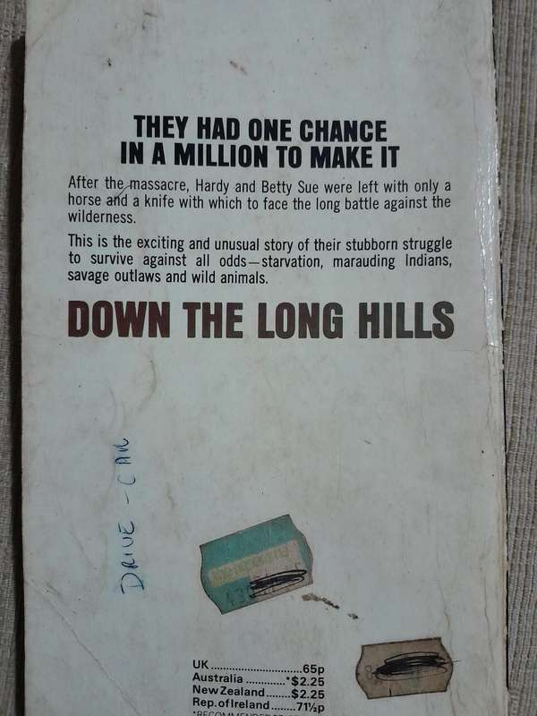 Louis L'Amour - Down the Long Hills.