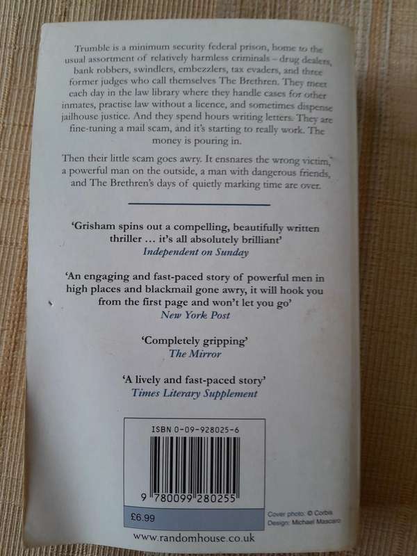 The Brethren - John Grisham.