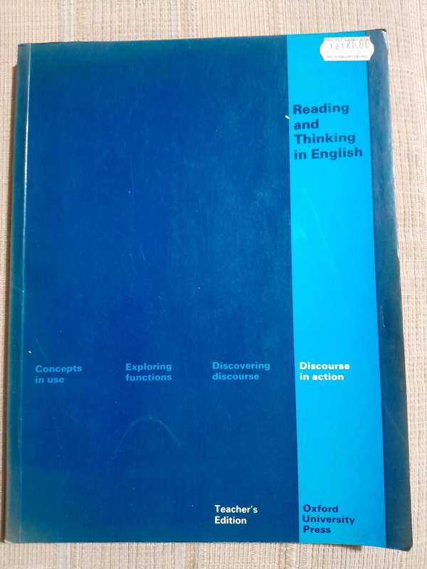 Reading and Thinking in English - OXFORD Press.