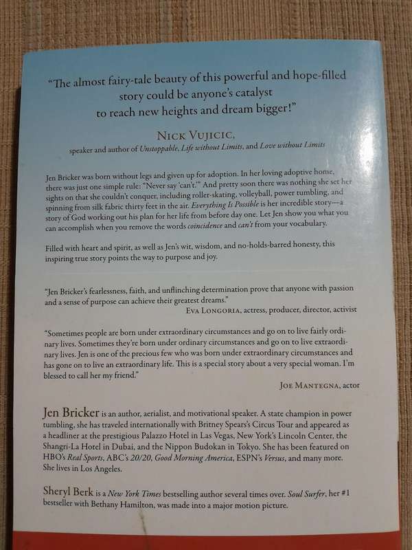 Everything is Possible - Jen Bricker.