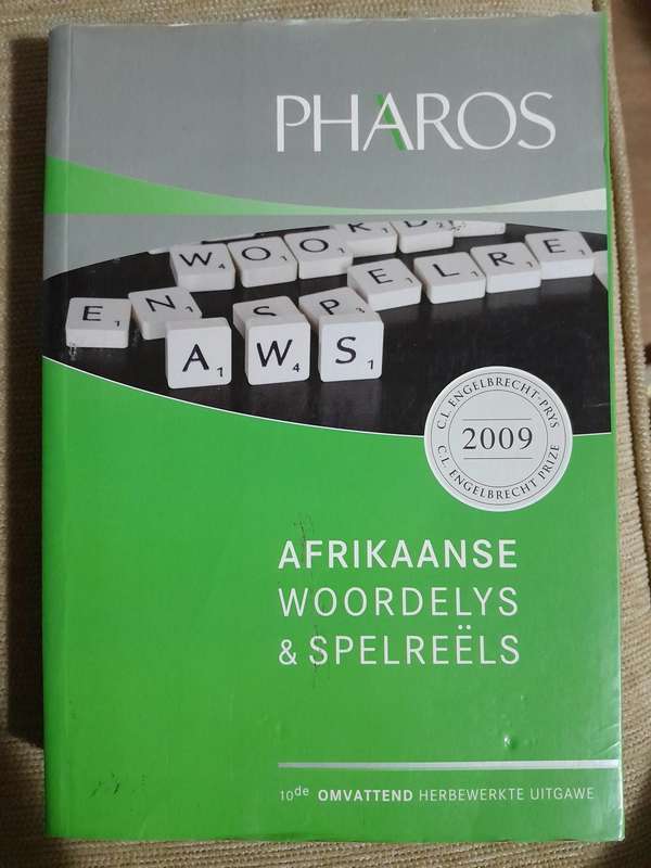 Afrikaans Woordelys & Spelreels - 10th Edition - PHAROS.