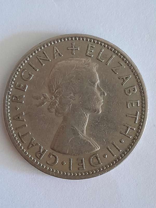 1955 2 Shillings - Elizabeth II
