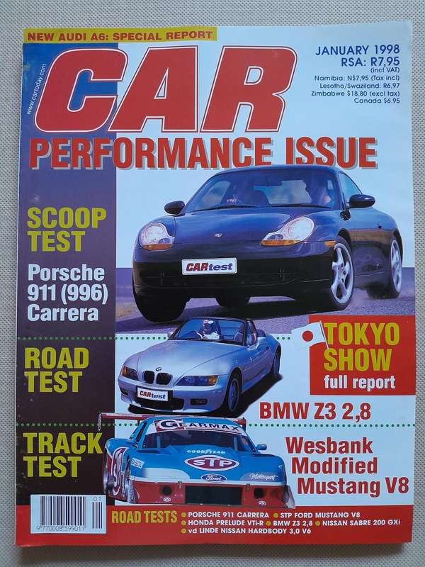 CAR MAGAZINE - January 1998.