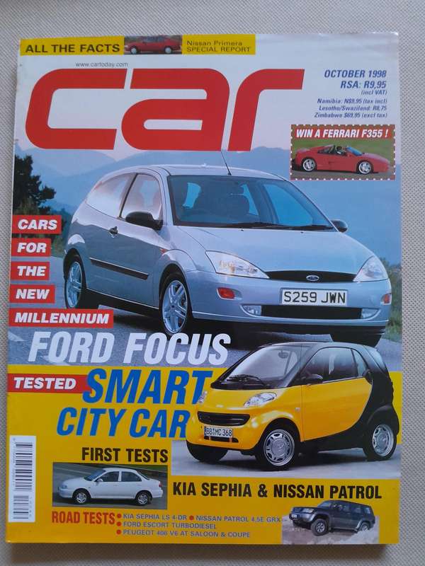 CAR MAGAZINE - October 1998.