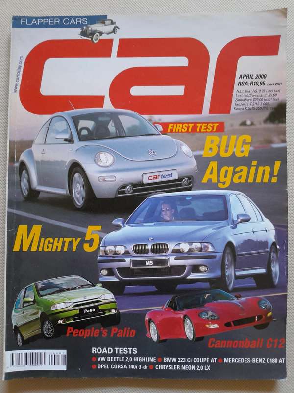 CAR MAGAZINE - April 2000.