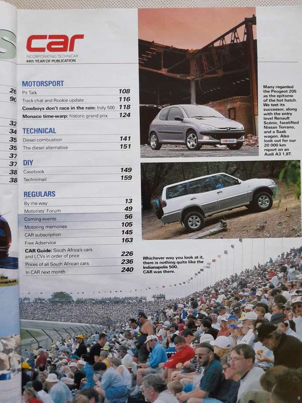 CAR MAGAZINE - August 2000.