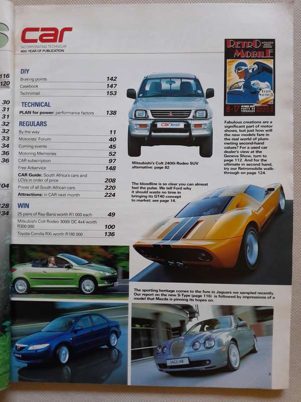 CAR MAGAZINE - June 2002.