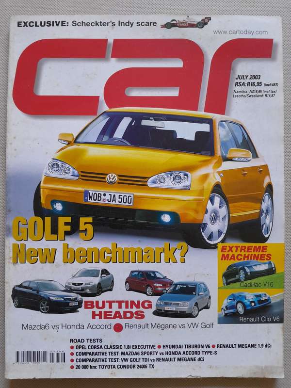CAR MAGAZINE - July 2003.