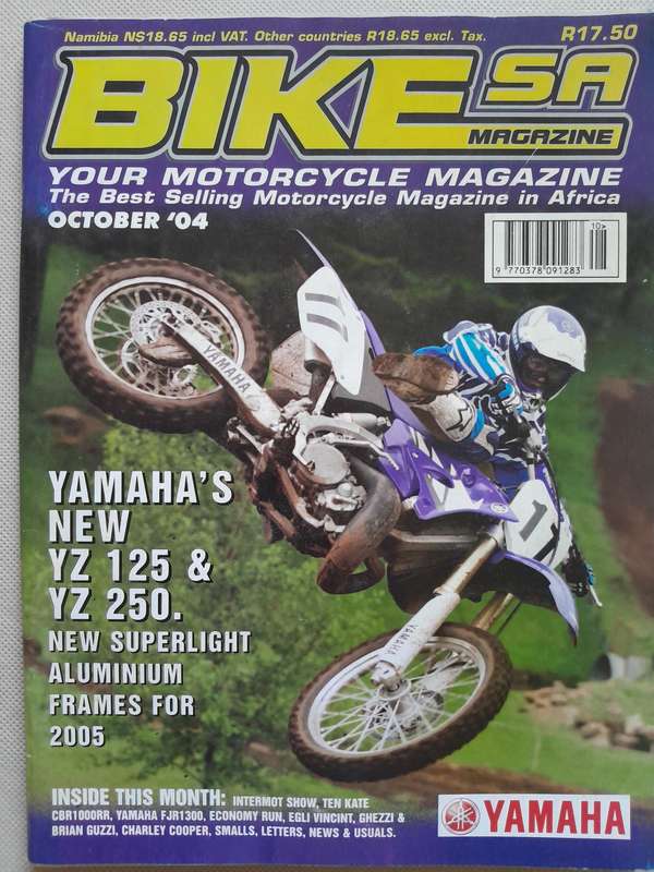 BIKE SA MAGAZINE - October 2004.