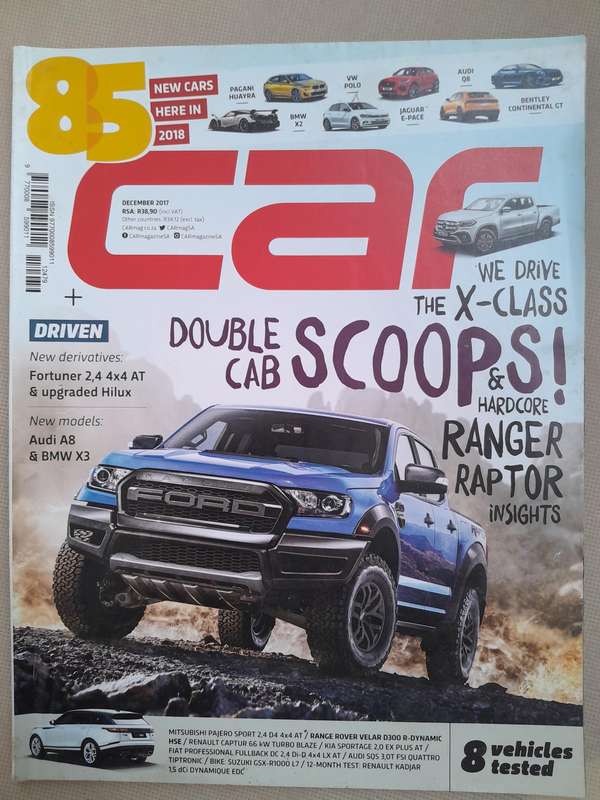 CAR MAGAZINE - December 2017.