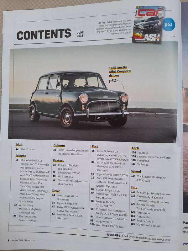 CAR MAGAZINE - June 2019.