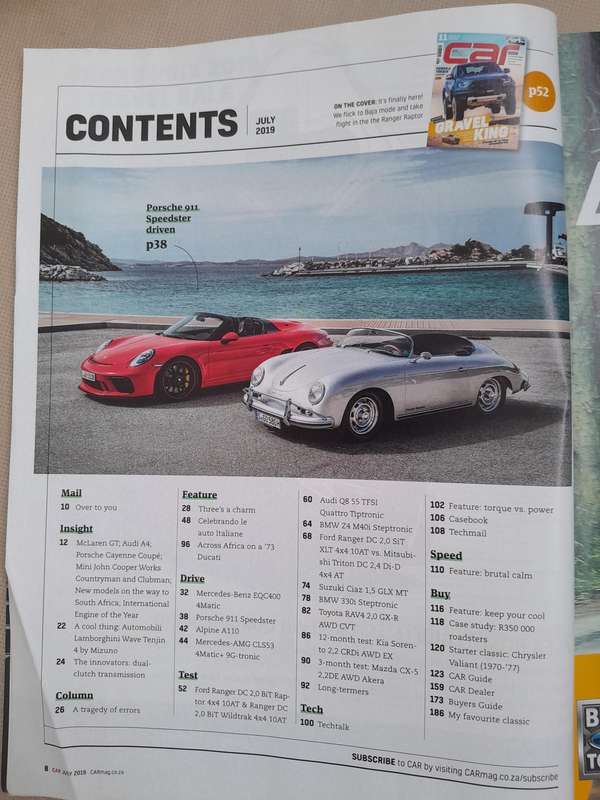 CAR MAGAZINE - July 2019.