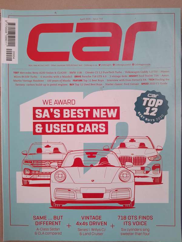 CAR MAGAZINE - April 2020.