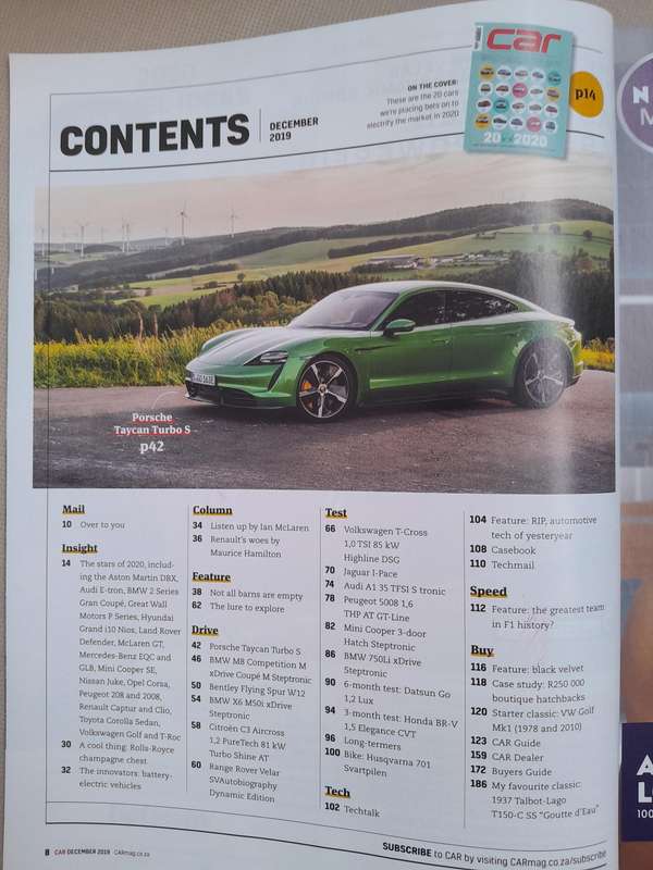 CAR MAGAZINE - December 2019.