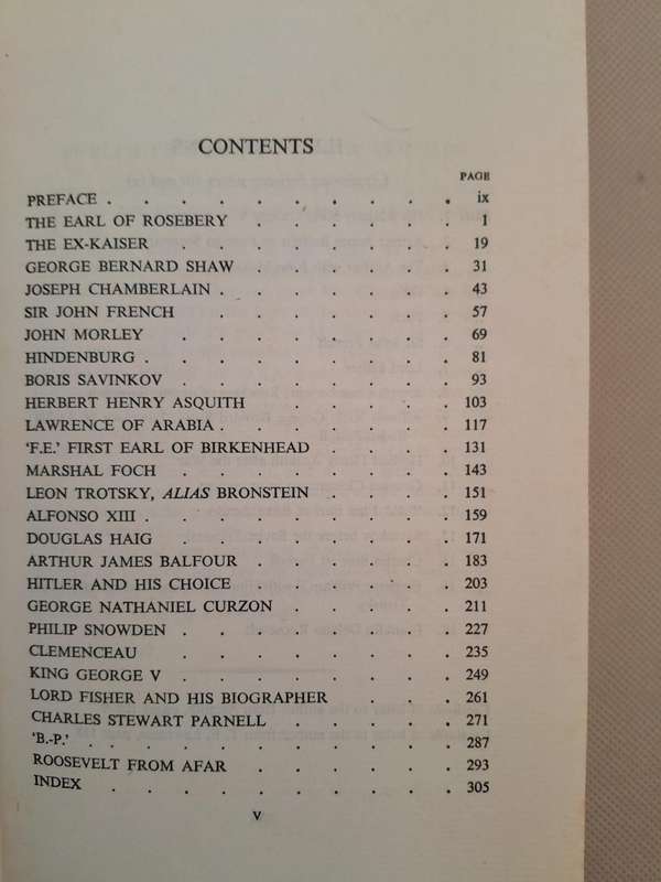 Great Contemporaries - Winston S. Churchill