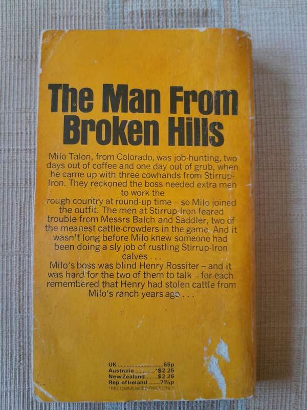 Louis L'Amour - The  Man from Broken Hills.