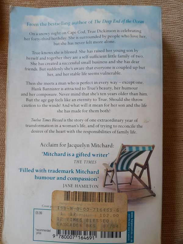 Twelve Times Blessed - Jacquelyn Mitchard.