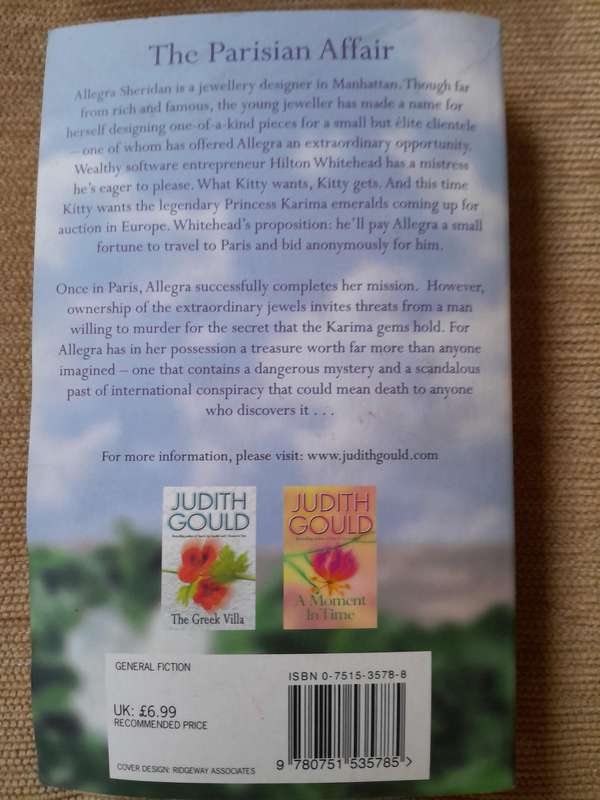 The Parisian Affair - Judith Gould.
