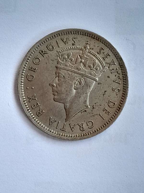 1949 One Cyprus Shilling