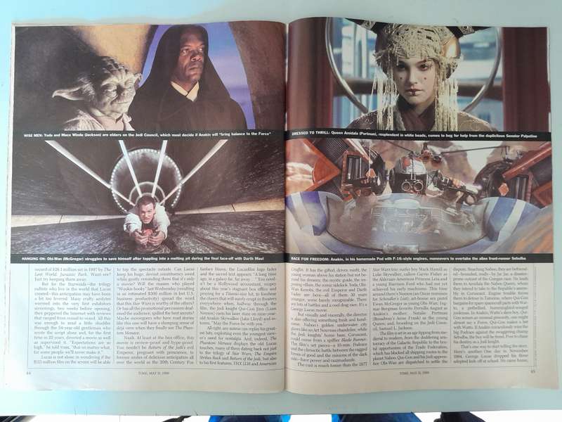 Time Magazine - STAR WARS The complete guide to the Phantom Menance - May 31 1999