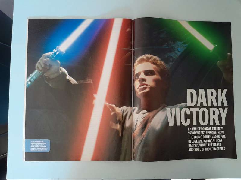 Time Magazine - Star Wars  - Yoda strikes Back - Episode 2: Attack of the Clones - April 29 2002.