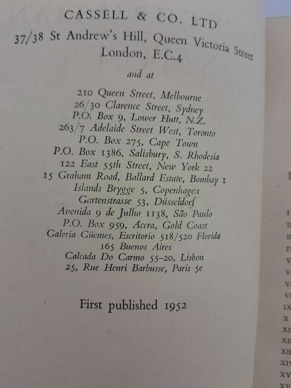 Jan Christian Smuts by his son JC Smuts - First edition 1952
