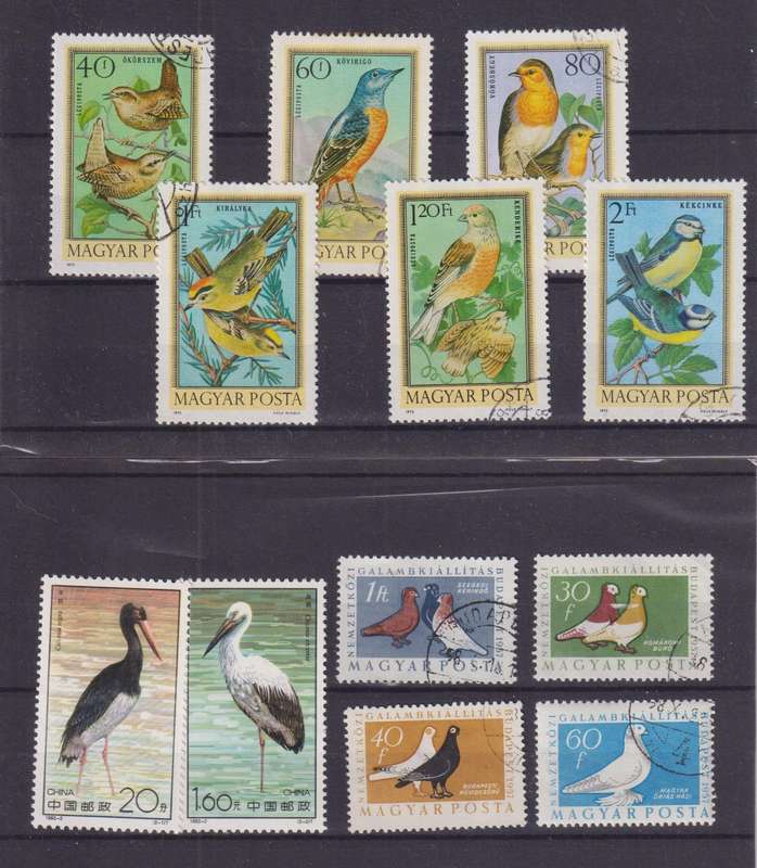 R12 SALE - COLLECTION OF THEMATIC STAMPS - BIRDS