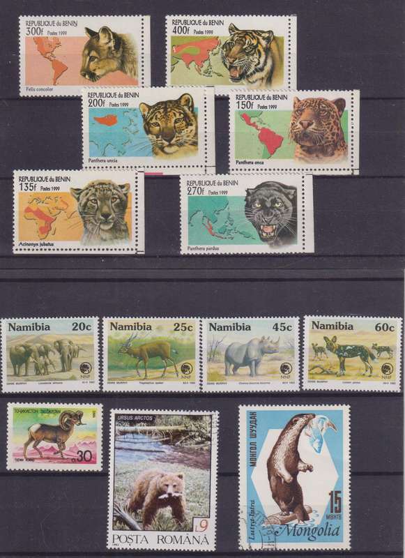 R12 SALE - COLLECTION OF THEMATIC STAMPS - WILDLIFE