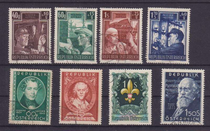 R12 SALE - COLLECTION OF AUSTRIAN STAMPS